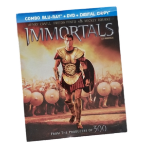 4/$20 Immortals Blu Ray DVD 2 Disc Set